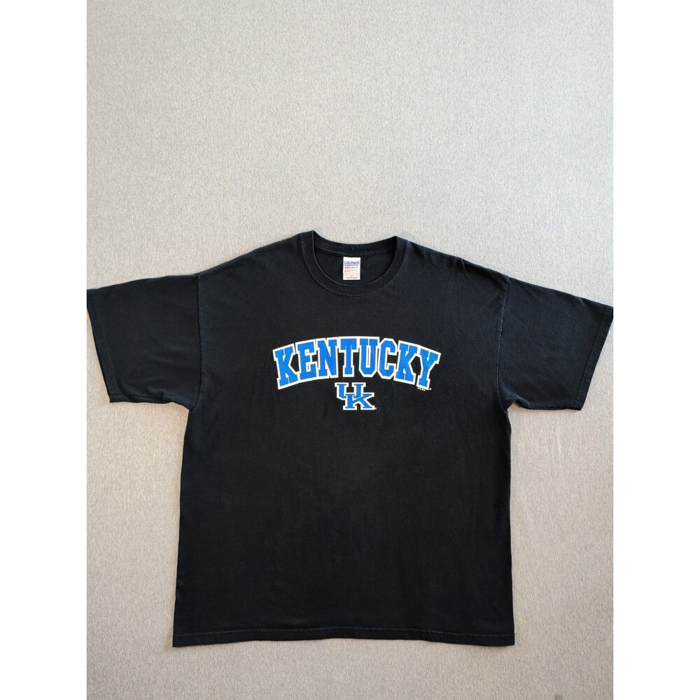 University Of Kentucky T Shirt Black Mens Size XL